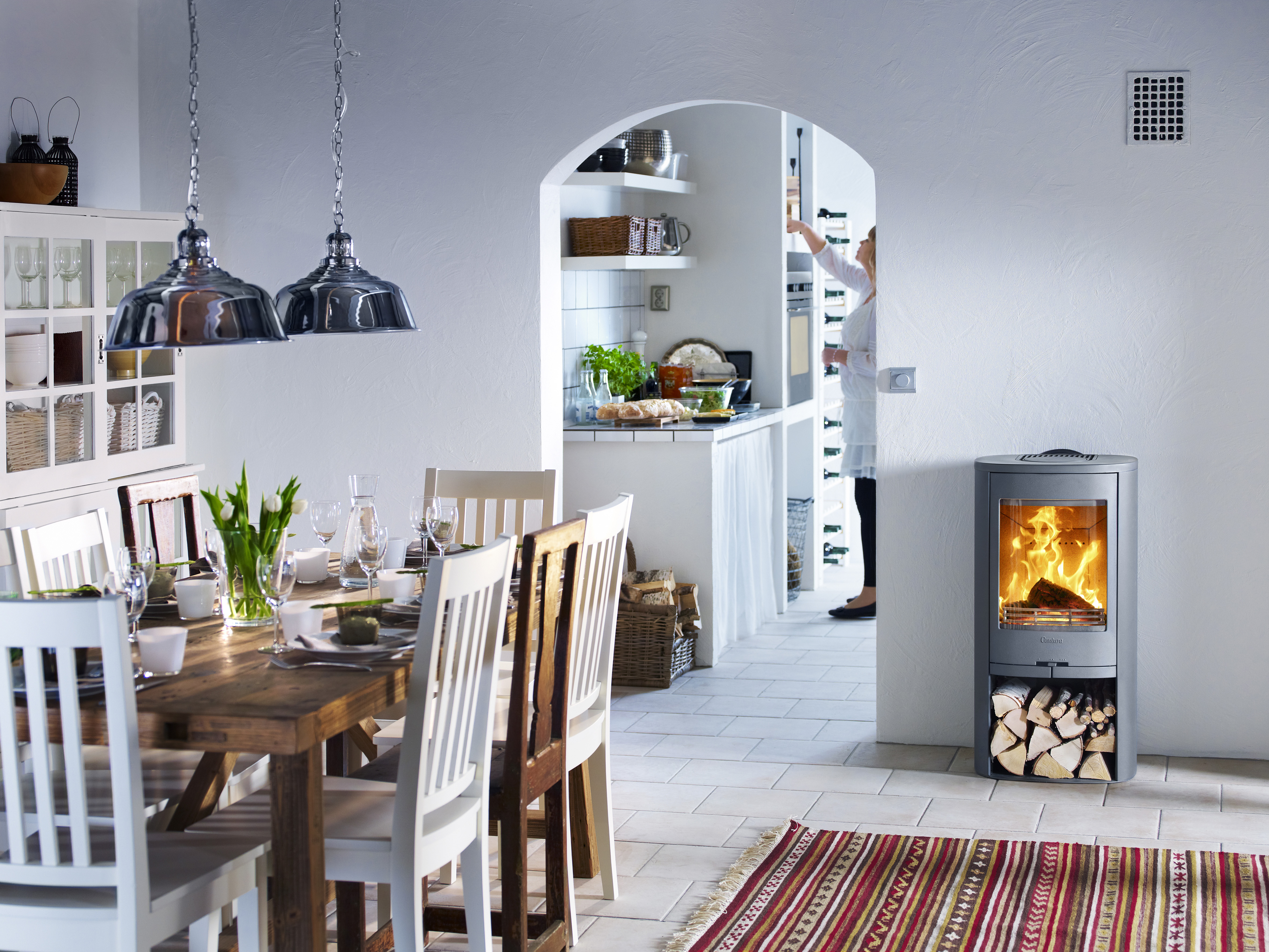  Replace your old wood burning stove