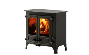  Wood Burner Install of the Charnwood Island II M/F stove in Egham, Surrey